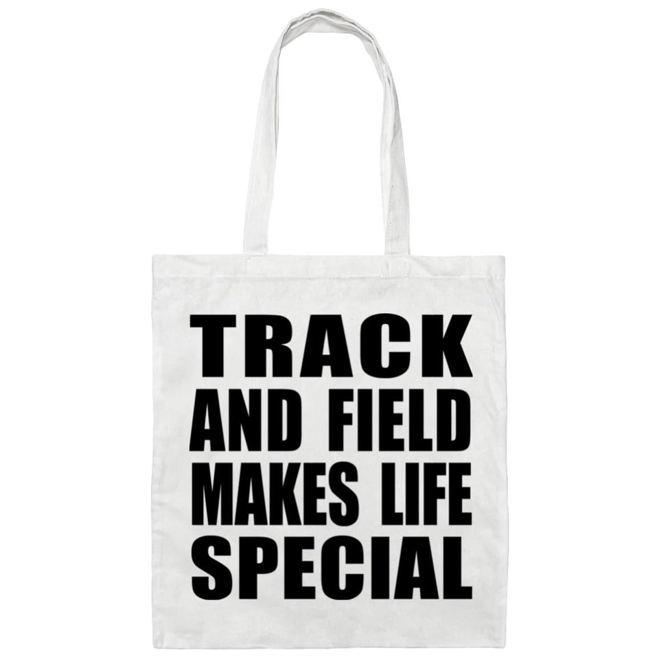 Track And Field Makes Life Special - Tote Bag White