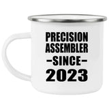 Precision Assembler Since 2023 - 12oz Camping Mug