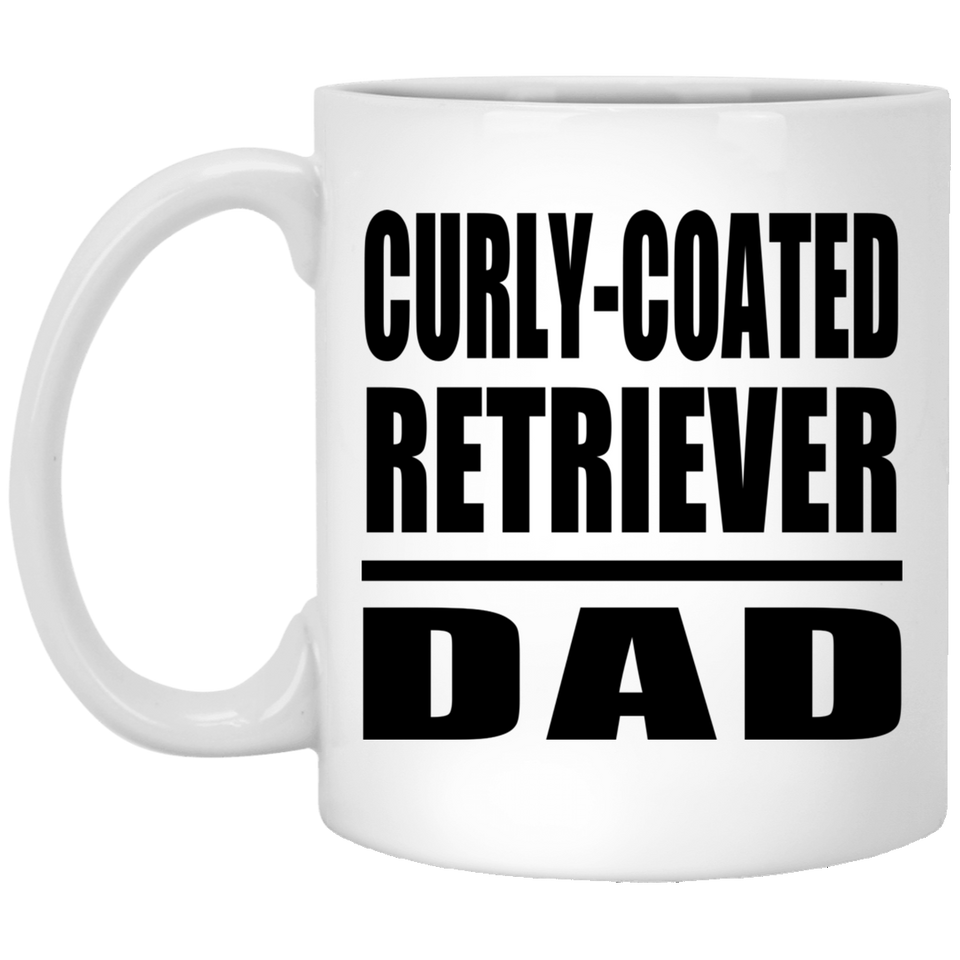 Curly-Coated Retriever Dad - 11oz Coffee Mug