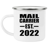 Mail Carrier Established EST. 2022 - 12oz Camping Mug