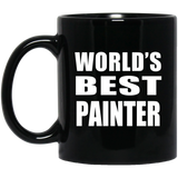 World's Best Painter - 11 Oz Coffee Mug Black