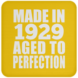 95th Birthday Made In 1929 Aged to Perfection - Drink Coaster