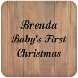 Brenda Baby's First Christmas - Drink Coaster C