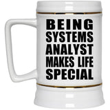Being Systems Analyst Makes Life Special - Beer Stein