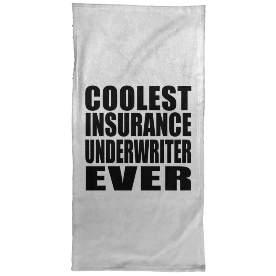 Coolest Insurance Underwriter Ever - Hand Towel