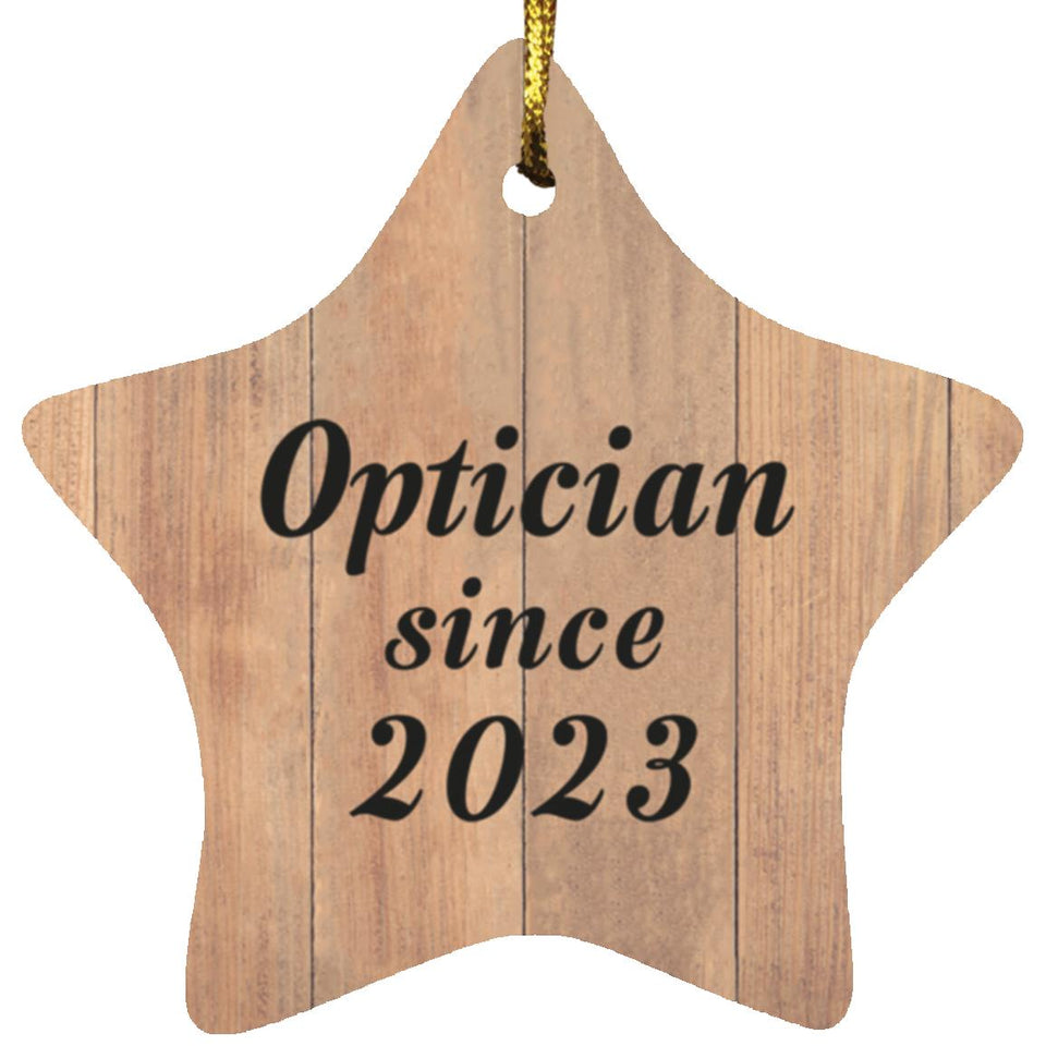 Optician Since 2023 - Star Ornament C