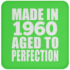64th Birthday Made In 1960 Aged to Perfection - Drink Coaster