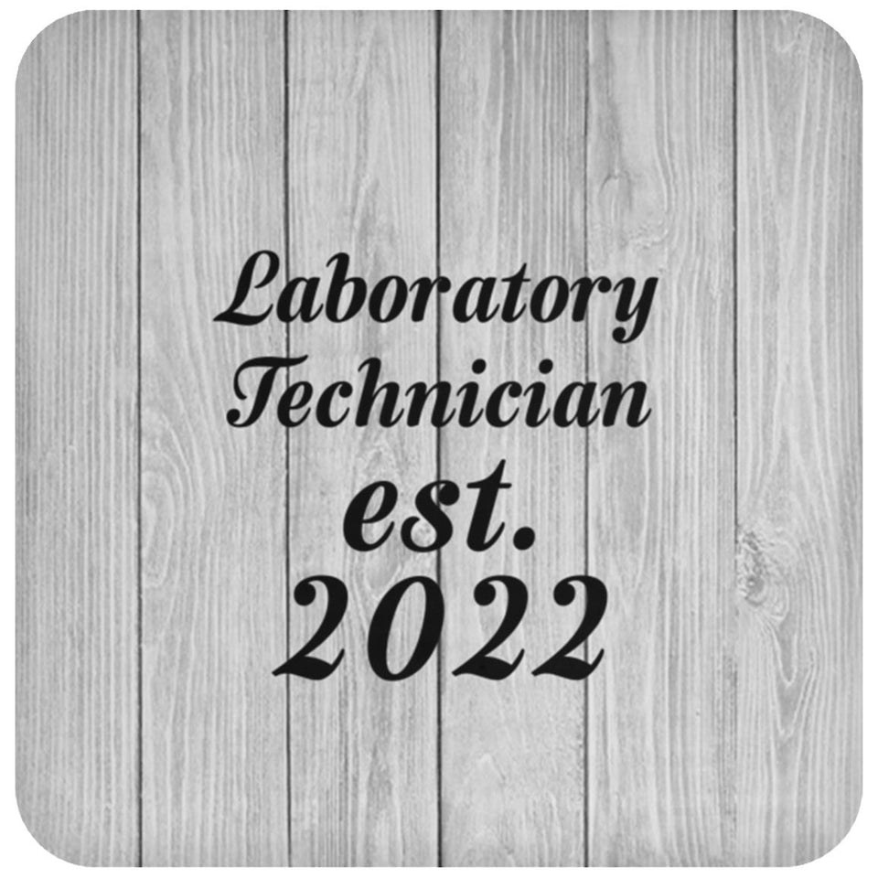 Laboratory Technician Established Est. 2022 - Drink Coaster F