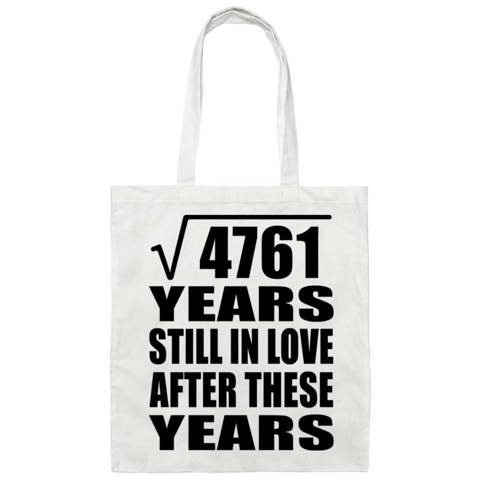69th Anniversary Square Root of 4761 Years Still In Love - Tote Bag White
