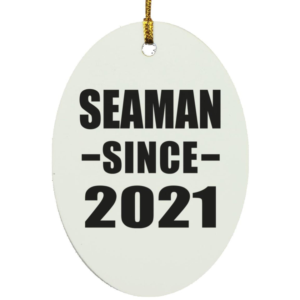 Seaman Since 2021 - Oval Ornament