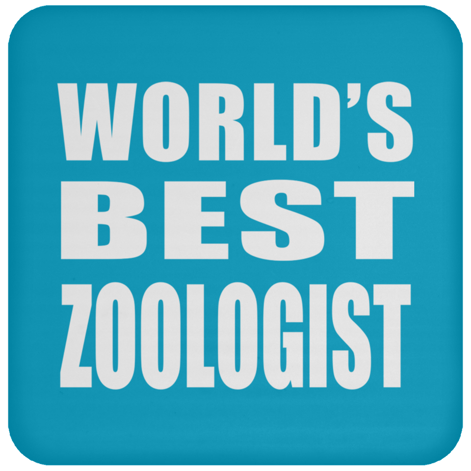 World's Best Zoologist - Drink Coaster