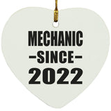 Mechanic Since 2022 - Heart Ornament