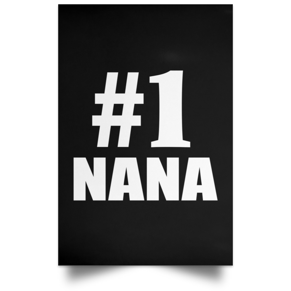 Number One #1 Nana - Poster Portrait