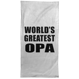 World's Greatest Opa - Hand Towel