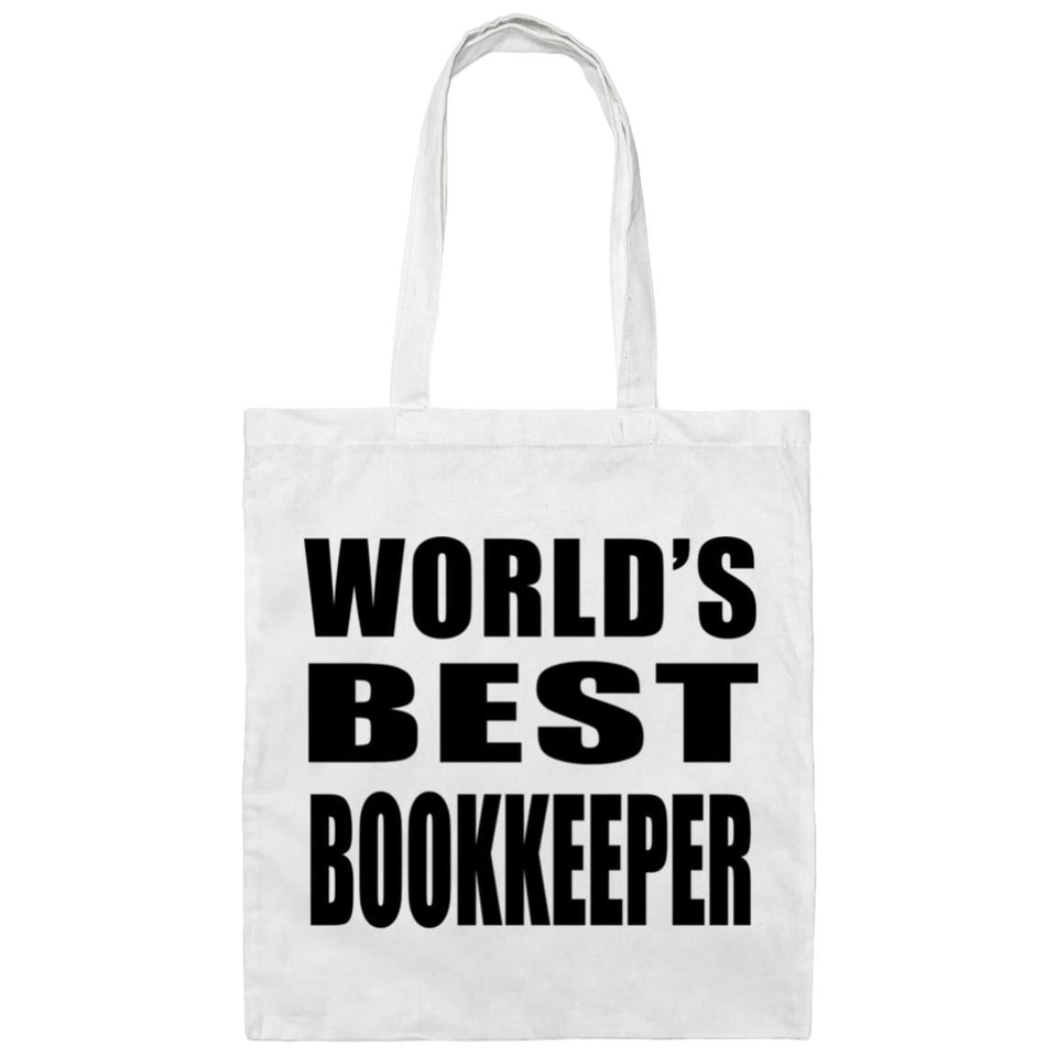 World's Best Bookkeeper - Tote Bag White