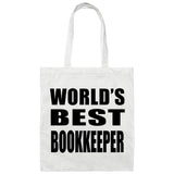 World's Best Bookkeeper - Tote Bag White