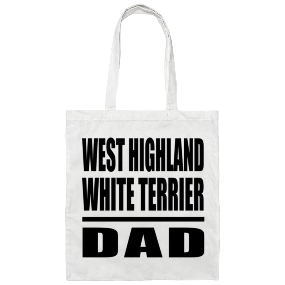 West Highland White Terrier Dad - Tote Bag White