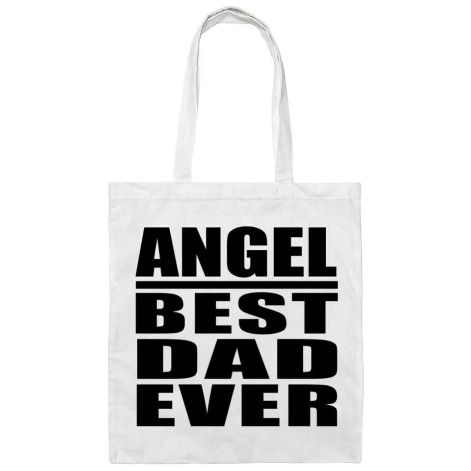 Angel Best Dad Ever - Tote Bag White