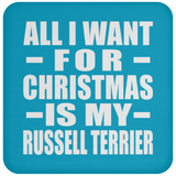 All I Want For Christmas Is My Russell Terrier - Coaster