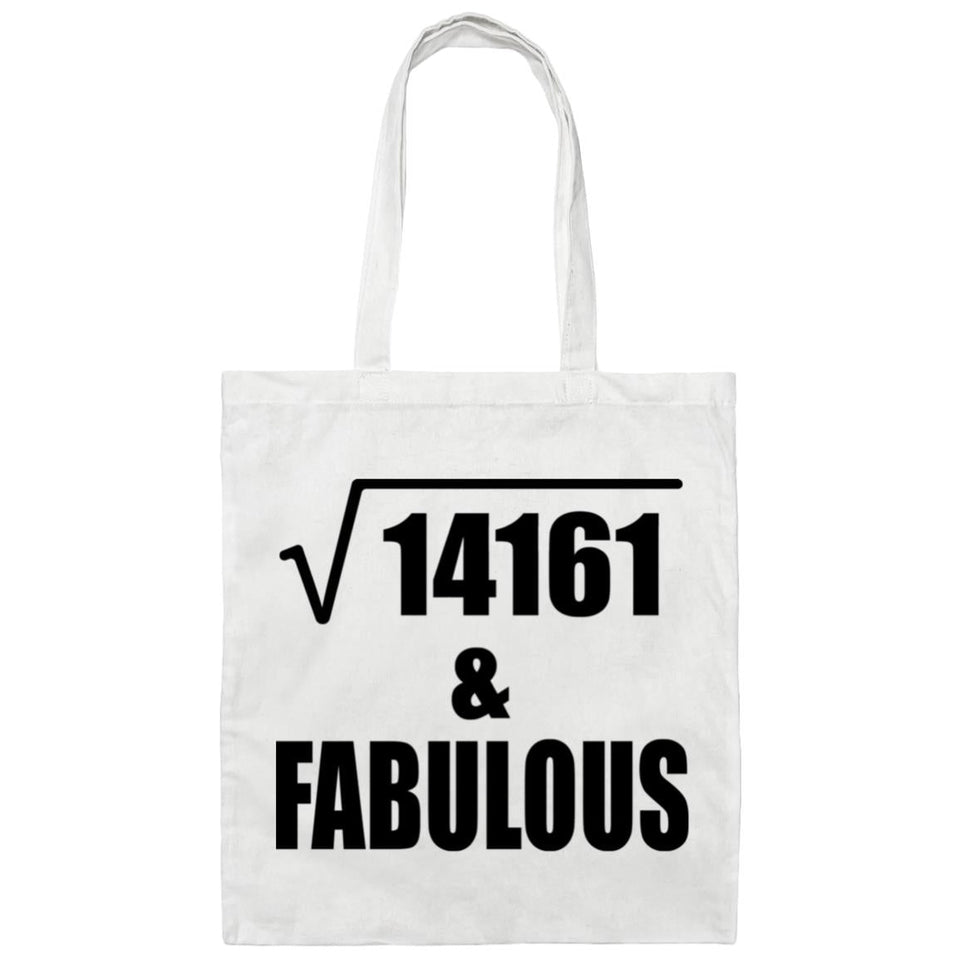 119th Birthday Square Root of 14161 & Fabulous - Tote Bag White