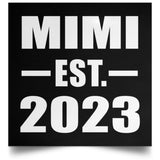 Mimi Established EST. 2023 - Poster Square