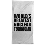 World's Greatest Nuclear Technician - Hand Towel