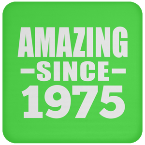 49th Birthday Amazing Since 1975 - Drink Coaster