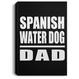Spanish Water Dog Dad - Canvas Portrait