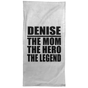 Denise The Mom The Hero The Legend - Hand Towel