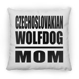 Czechoslovakian Wolfdog Mom - Throw Pillow