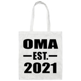 Oma Established EST. 2021 - Tote Bag White