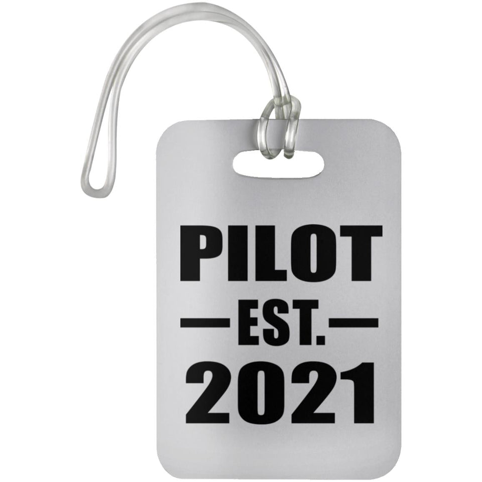 Pilot Established EST. 2021 - Luggage Bag Tag