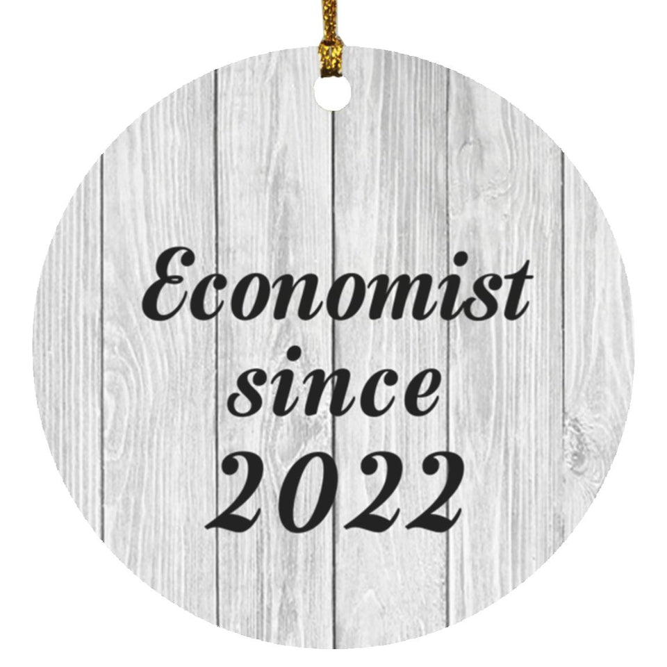 Economist Since 2022 - Circle Ornament F