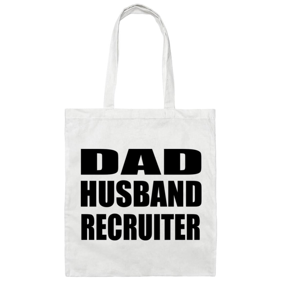 Dad Husband Recruiter - Tote Bag White