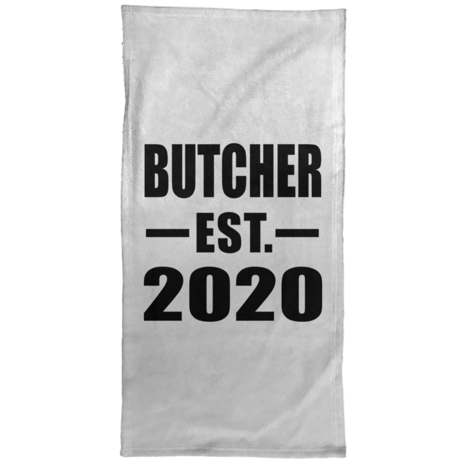 Butcher Established EST. 2020 - Hand Towel