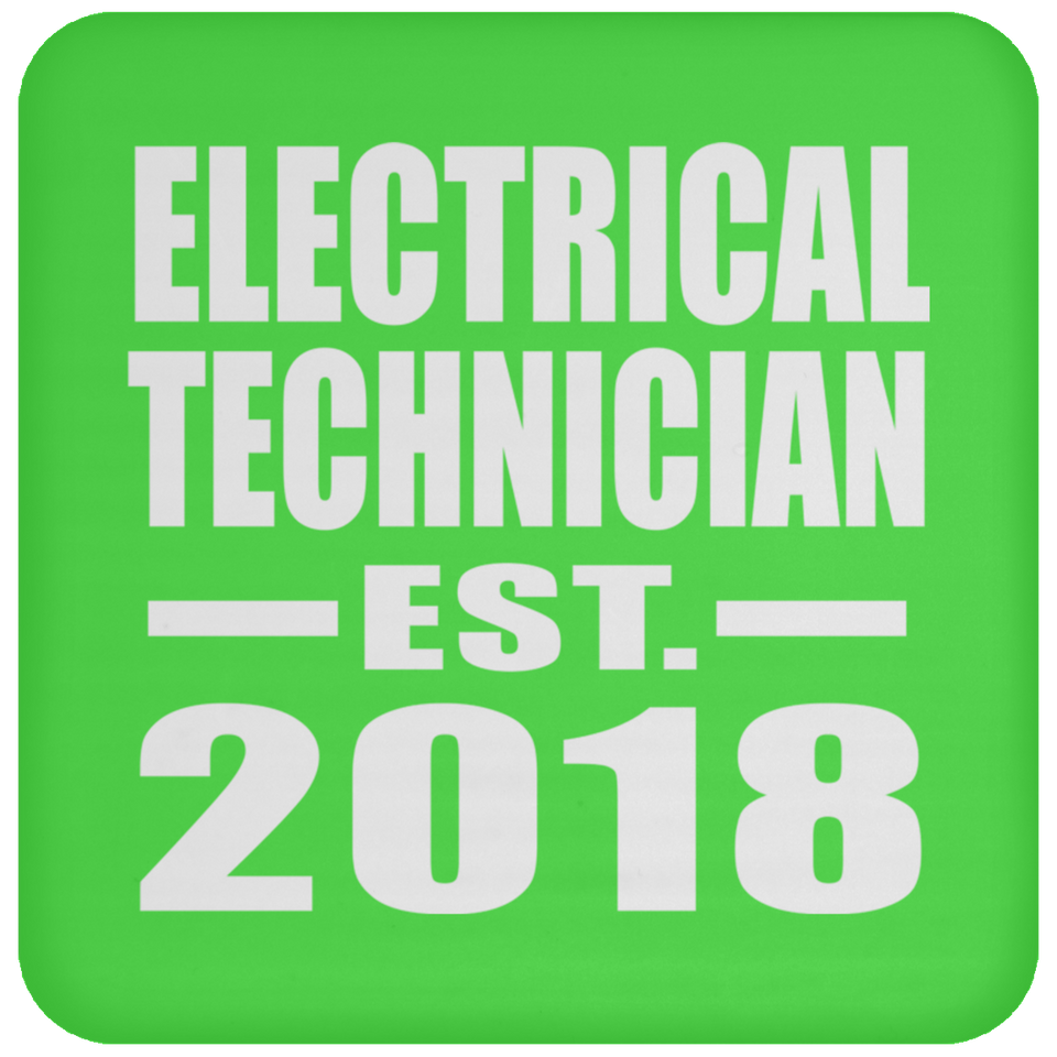 Electrical Technician Established EST. 2018 - Drink Coaster