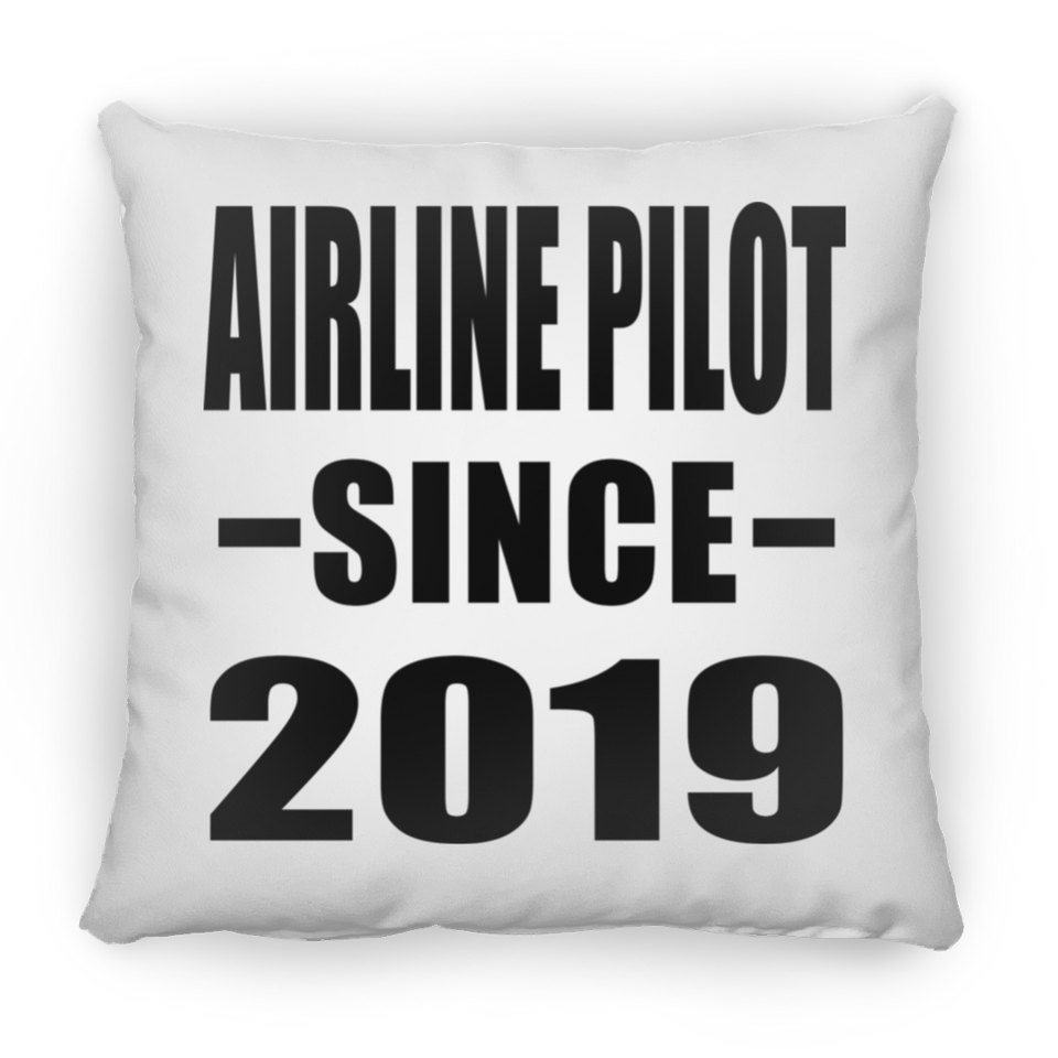 Airline Pilot Since 2019 - Throw Pillow