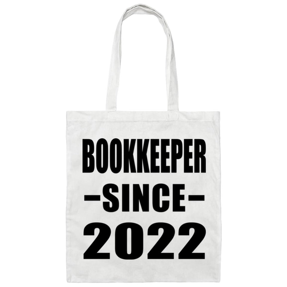 Bookkeeper Since 2022 - Tote Bag White