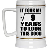 3rd Birthday Took Square Root of 9 Years To Look Good - Beer Stein