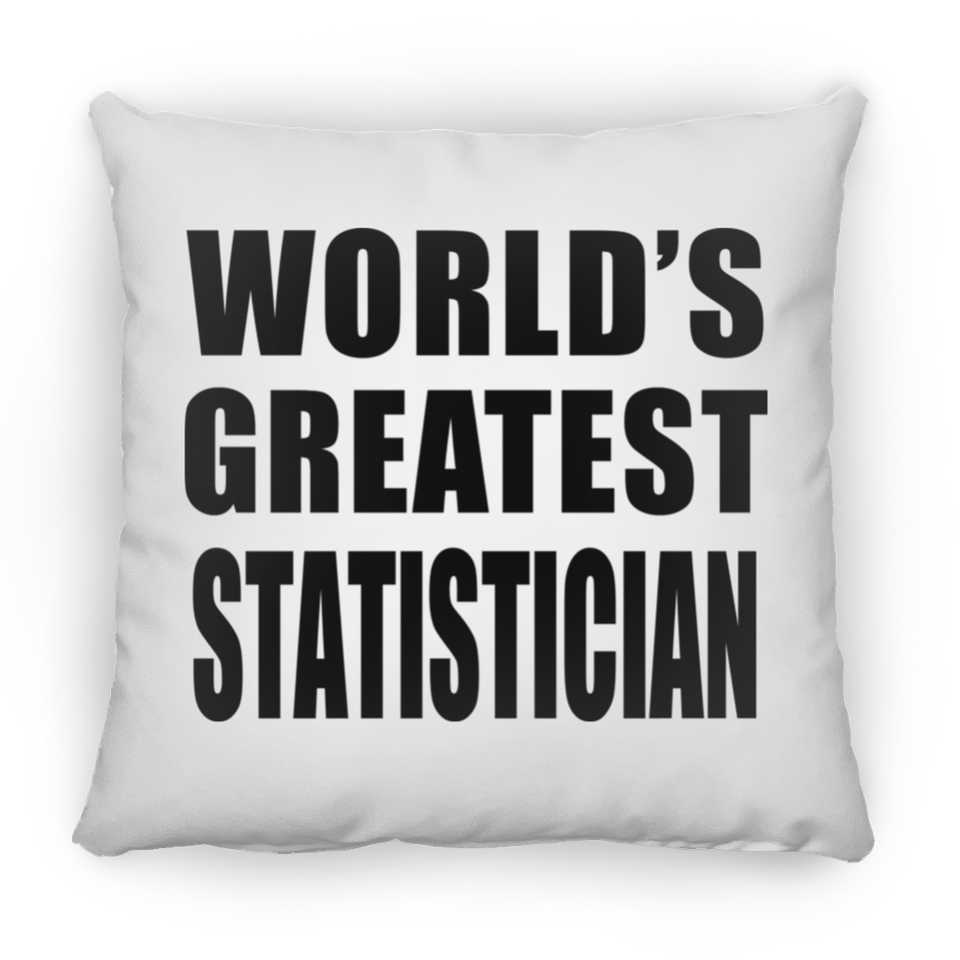 World's Greatest Statistician - Throw Pillow