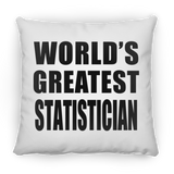 World's Greatest Statistician - Throw Pillow