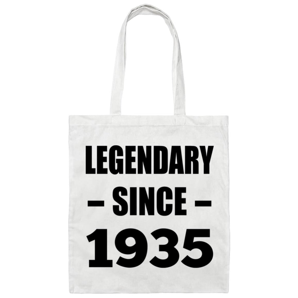 89th Birthday Legendary Since 1935 - Tote Bag White