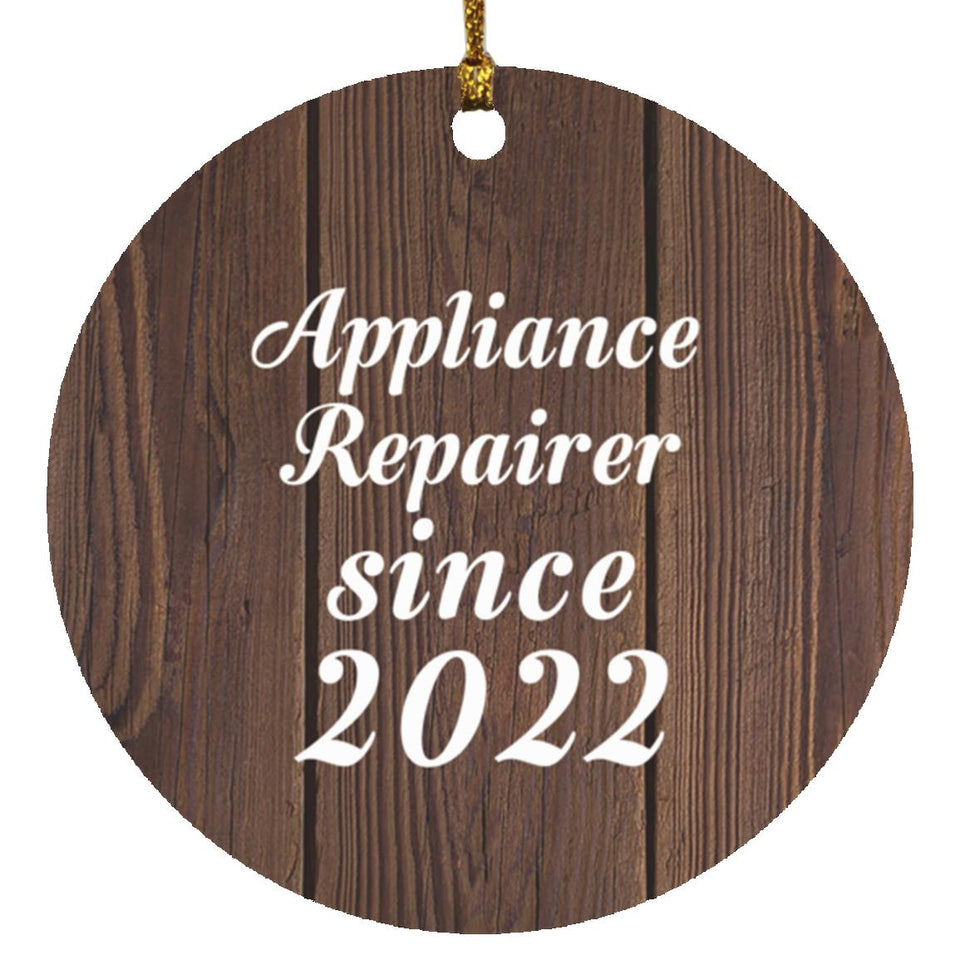 Appliance Repairer Since 2022 - Circle Ornament D