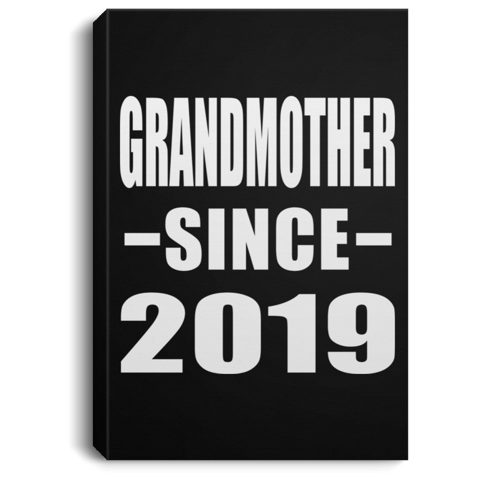 Grandmother Since 2019 - Canvas Portrait