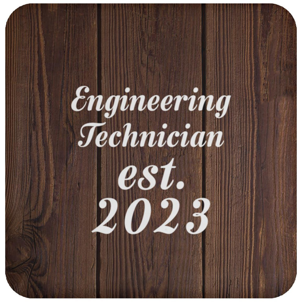 Engineering Technician Established Est. 2023 - Drink Coaster D