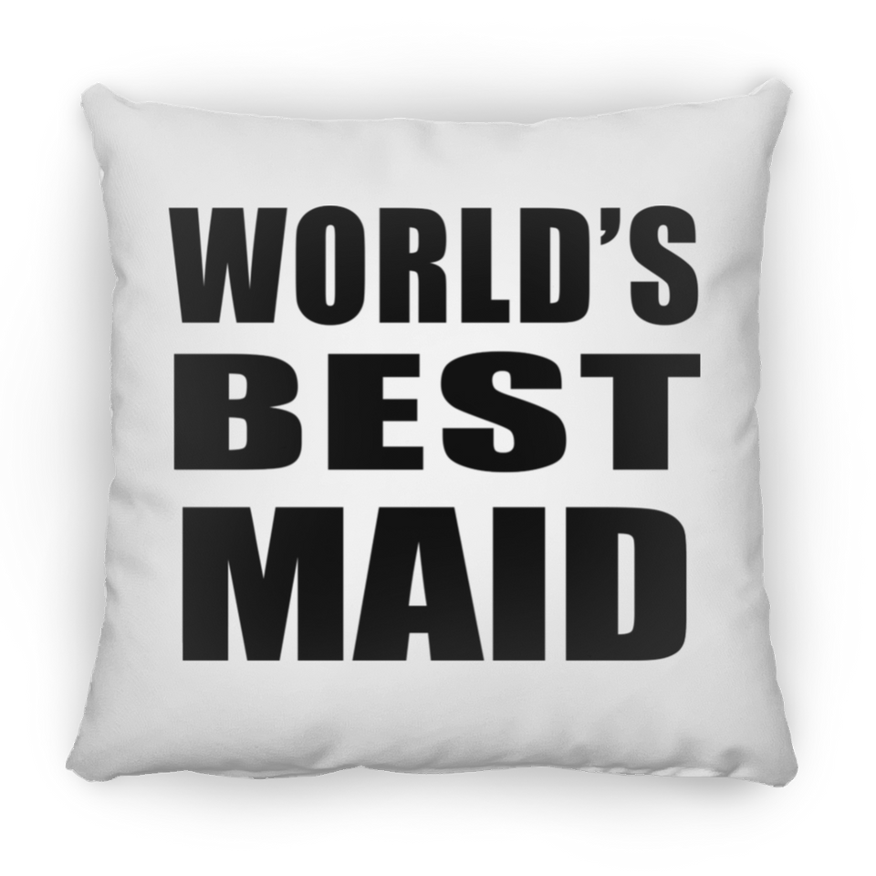 World's Best Maid - Throw Pillow