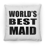 World's Best Maid - Throw Pillow