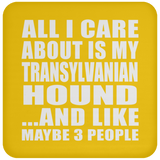 All I Care About Is My Transylvanian Hound - Drink Coaster