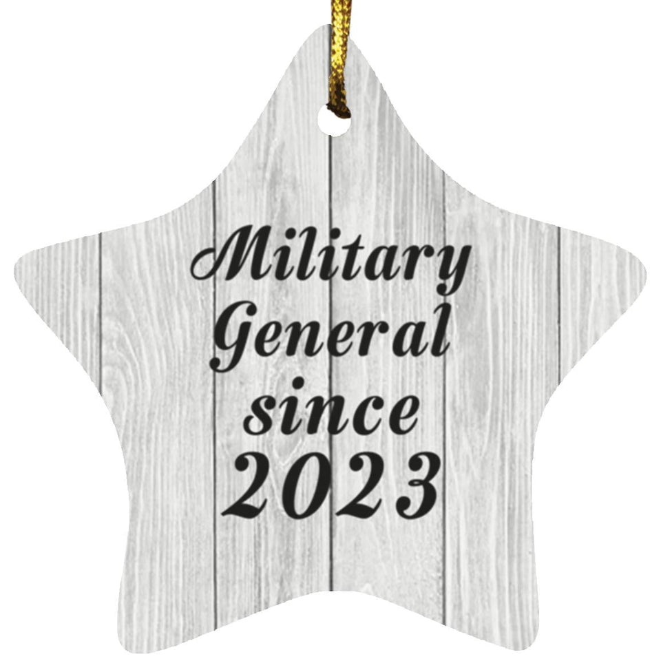 Military General Since 2023 - Star Ornament F