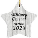 Military General Since 2023 - Star Ornament F